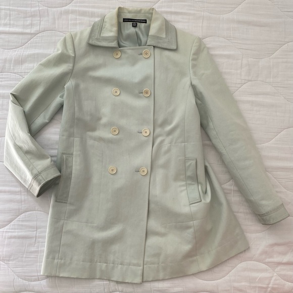 Short Trench double breasted jacket - Picture 8 of 8